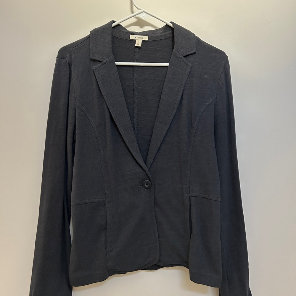 Caslon Dark Gray Women's Blazer